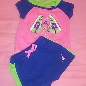 2 Piece Jordan outfit